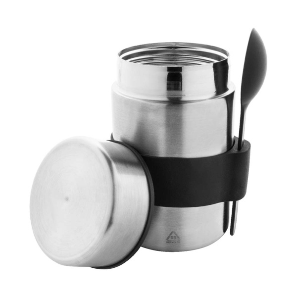 Boîte repas isotherme en acier recyclé 450 ml