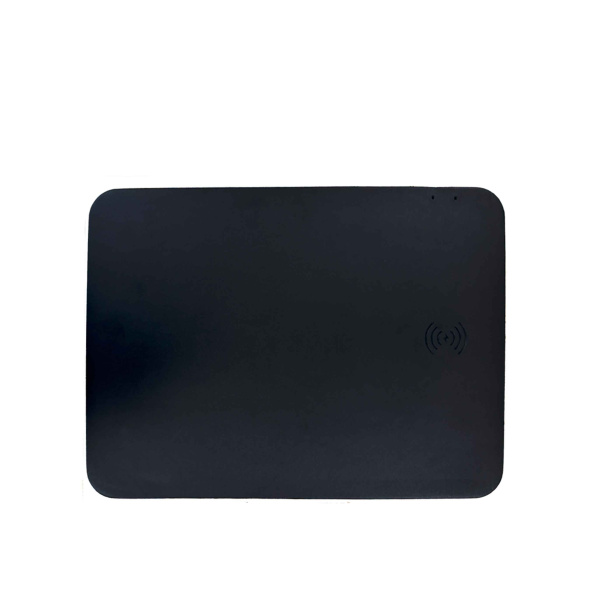Tapis de souris avec chargeur en pu