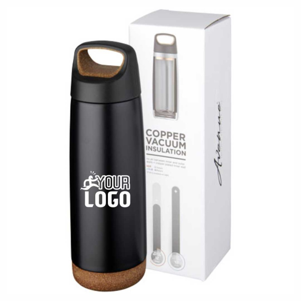 Gourde de sport 600 ml isolée sous vide avec couche de cuivre