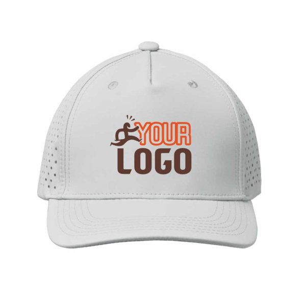 Cappellino sportivo 5 pannelli in poliestere traspirante
