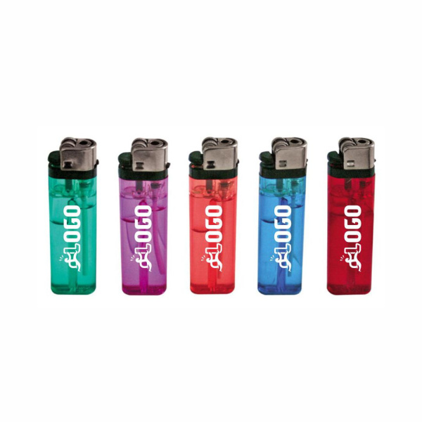 Briquet transparent personnalisé