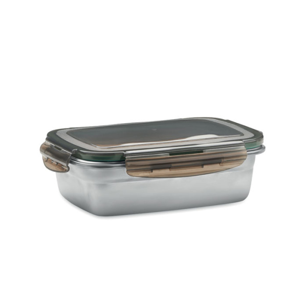 Boîte repas en acier recyclé personnalisable 850 ml