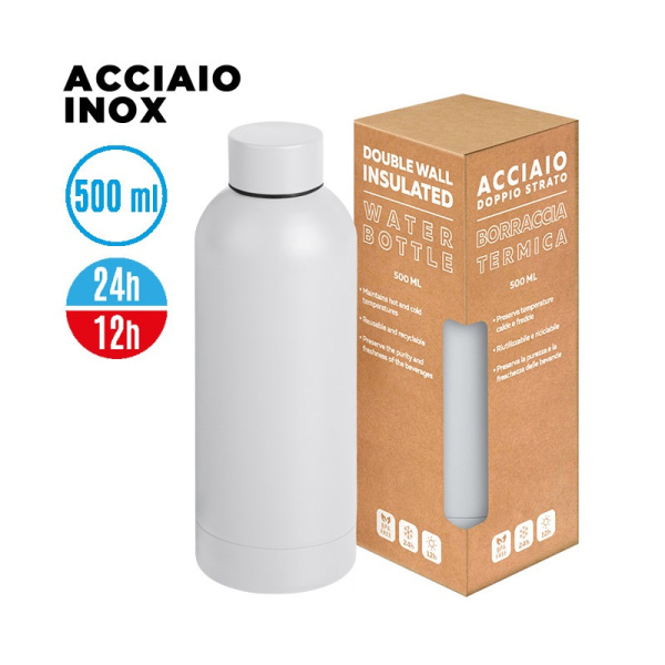 Borraccia termica 500 ml opaca