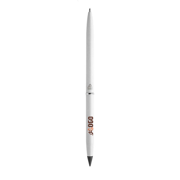 Stylo sans encre effaçable en aluminium recyclé