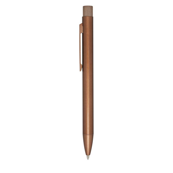 Penna a sfera Stilix in ottone riciclato con confezione regalo