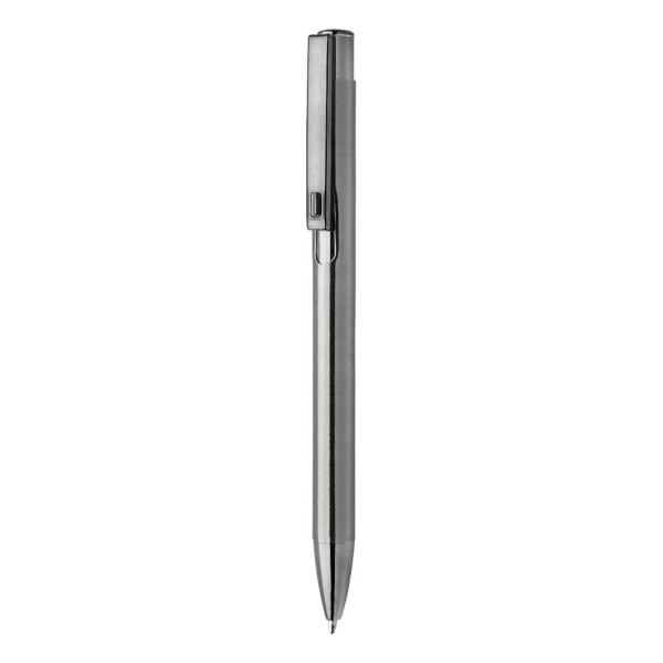 Penna in alluminio riciclato con finitura lucida