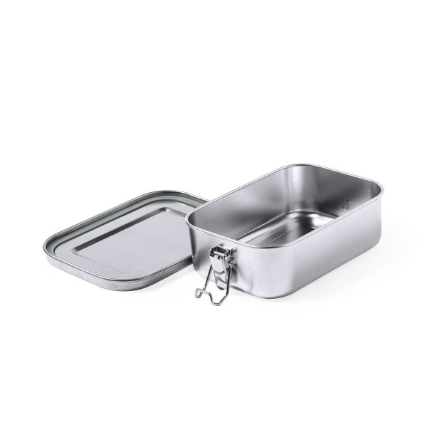 Boîte repas en acier inoxydable recyclé avec fermeture à boucle