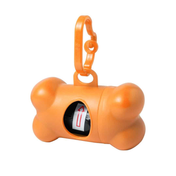 Distributeur de sacs en forme d’os