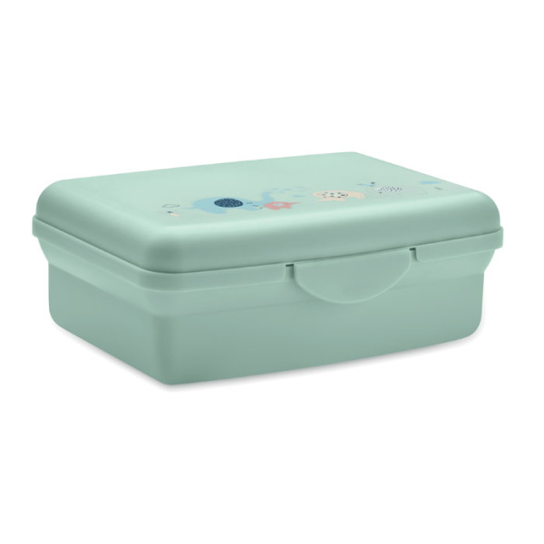 Boîte repas pour enfants avec fermeture à clip et plateau