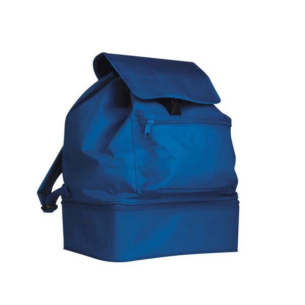 Sacca zaino sportiva in poliestere con tasche