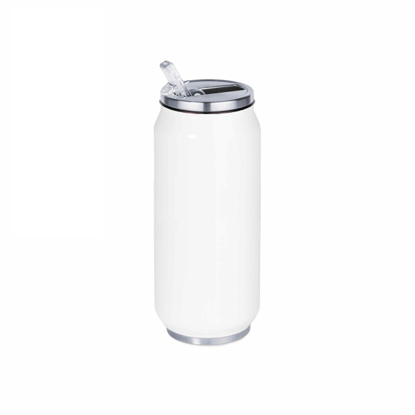 Mug isotherme en acier en forme allongée
