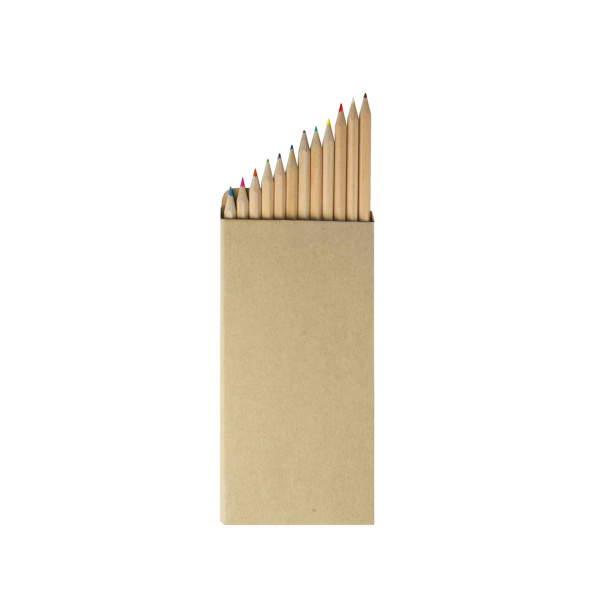 Crayons de couleurs publicitaires