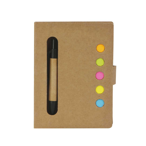 Carnet de notes publicitaire en carton recyclé