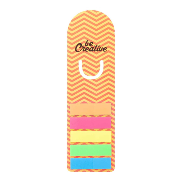 Segnalibro con post-it colorati personalizzato