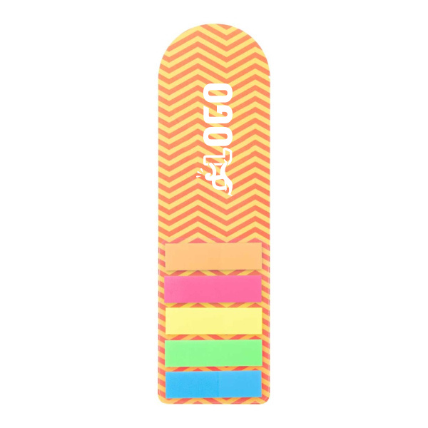 Marque-page avec post-it colorés personnalisé