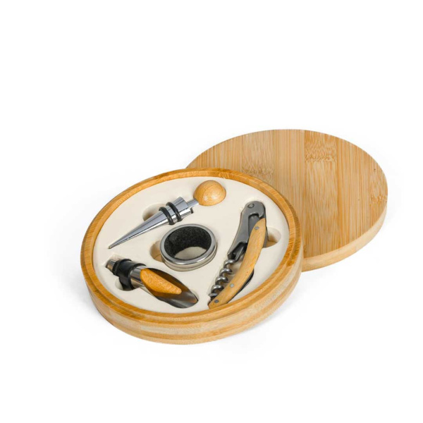 Set à vin de 4 accessoires