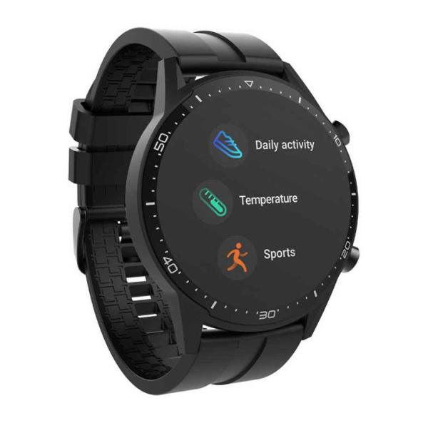 Montre connectée Prixton avec thermomètre pour la température corporelle