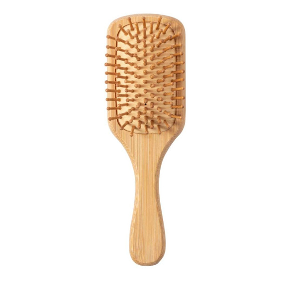 Brosse à cheveux en bambou personnalisée