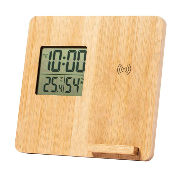 Stazione meteorologica con supporto per cellulare