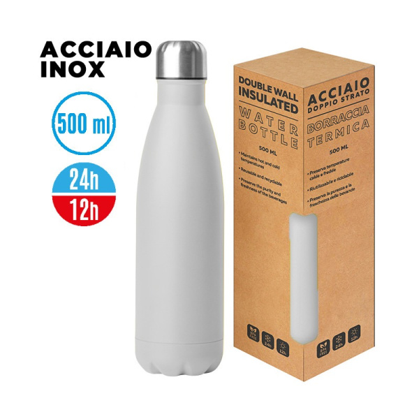 Borraccia termica 500 ml in Acciaio