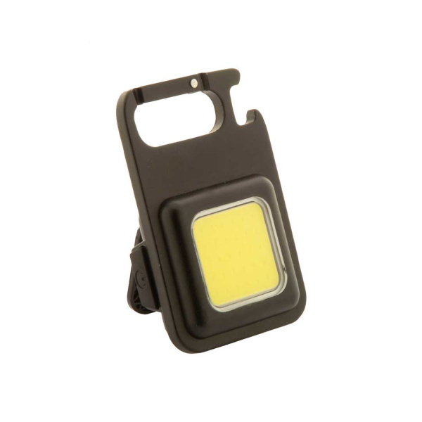 Lampe torche multifonctionnelle en aluminium avec décapsuleur et aimant