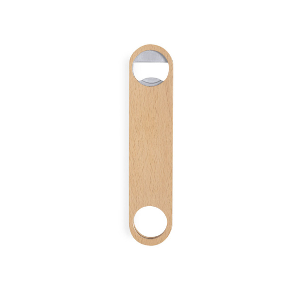 Décapsuleur en bois publicitaire